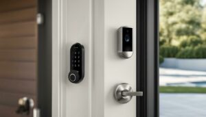 Posso integrar uma fechadura digital com sistemas de segurança doméstica?